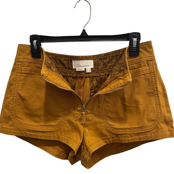 By Anthropologie Canvas Shorts,‎ Size 4, EUC - Picture 7 of 7